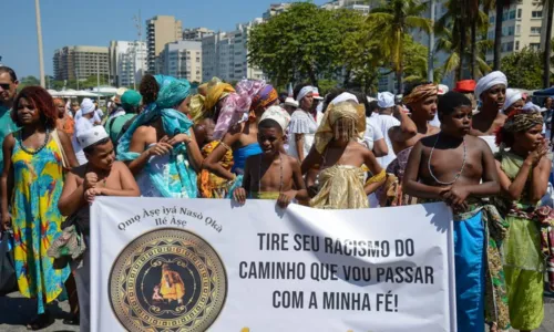 
				
					Mãe Bernadete: ato pela liberdade religiosa faz homenagem a ialorixá
				
				