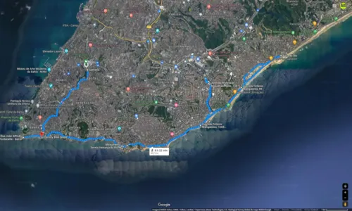 
				
					Maratona Salvador: veja mapa dos percursos dos 5k, 10k, 21k e 42k
				
				