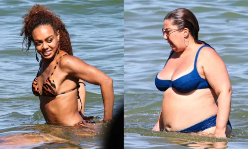 
				
					Mariana Xavier e Dandara Mariana curtem dia de Sol na Bahia; FOTOS
				
				