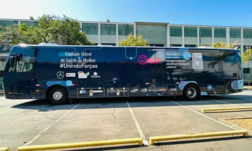 
				
					Ônibus da Cruz Vermelha chega à Bahia com atendimentos para mulheres
				
				