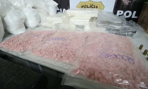 
				
					Polícia apreende mais de 7 toneladas de drogas na Bahia em 10 meses
				
				