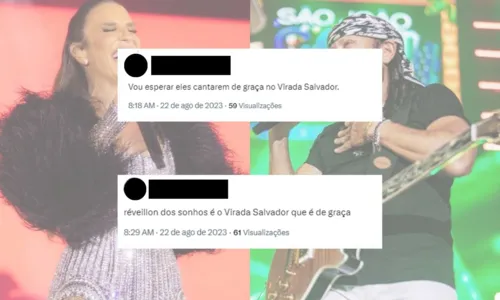 
				
					Réveillon com Ivete Sangalo e Bell Marques em Salvador é cancelado
				
				