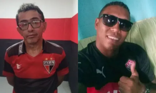 
				
					Torcedor do Atlético-GO é preso suspeito de xingar integrante da torcida do Vitória
				
				