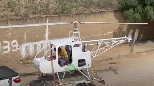 
				
					Vem, Nasa! Gênio de Capim Grosso constrói helicóptero e viraliza
				
				