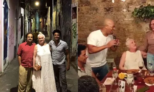 
				
					Vera Holtz curte fim de semana em Salvador e faz passeio pelo Carmo
				
				