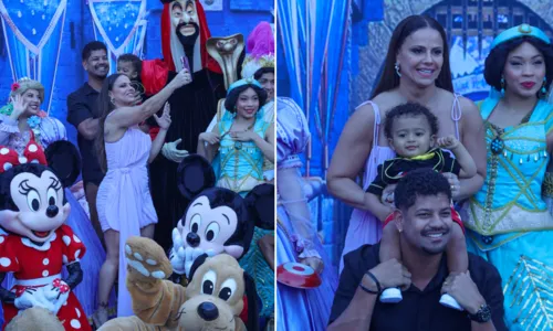 
				
					Viviane Araujo comemora um ano do filho com festa de luxo no Rio
				
				