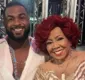 
                  Baco Exu do Blues posa ao lado de Alcione: 'Negão de tirar o chapéu dela'