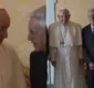 
                  Caetano Veloso é recebido pelo Papa Francisco no Vaticano