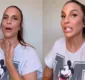 
                  Ivete Sangalo reproduz meme e internautas apontam indireta à Maíra Cardi: 'Tem gogó, querida?'