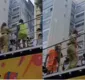 
                  Ivete e É O Tchan fazem carnaval fora de época durante gravação de TV