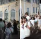 
                  Multidão acompanha imagem de Nossa Senhora no 1º dia da Festa da Boa Morte