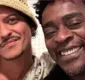 
                  Seu Jorge revela bastidores de encontro com Bruno Mars: 'Muita resenha'