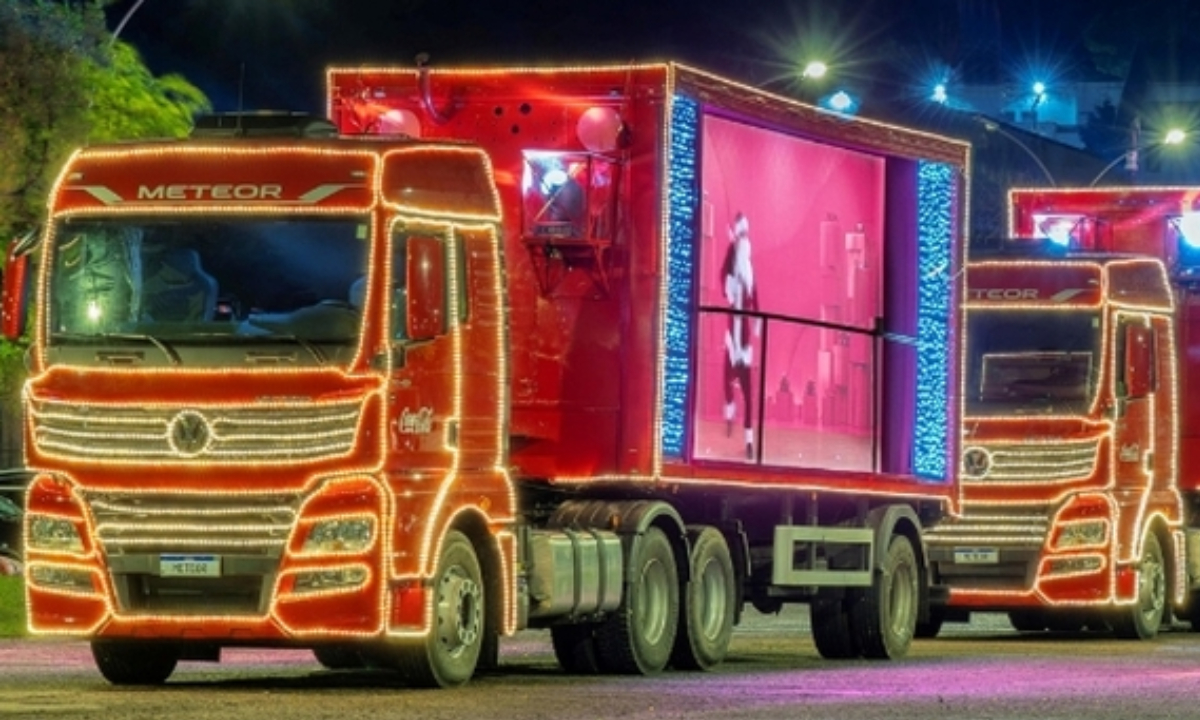 Caravana de Natal Coca Cola altera tr nsito em Salvador veja mudan a