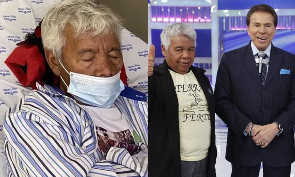 Roque, assistente de palco de Silvio Santos, leva tombo e é hospitalizado;  IMAGEM É FORTE