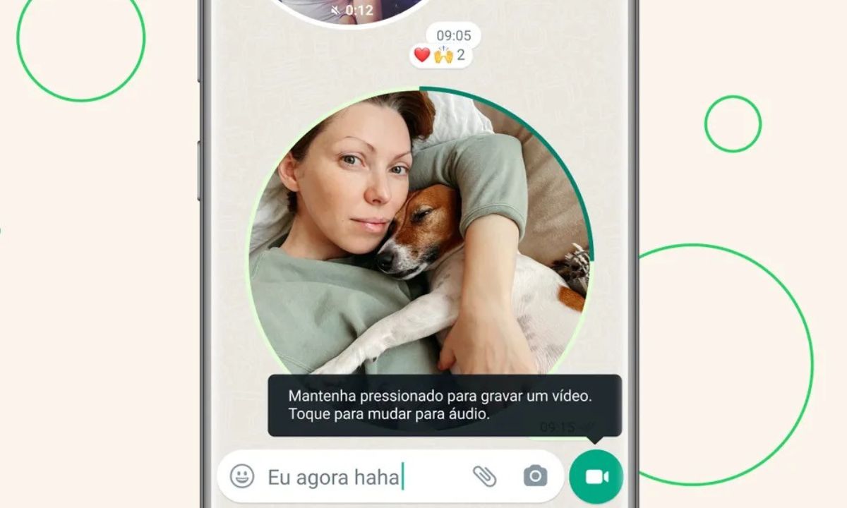 WhatsApp libera função para envio de mensagens de vídeo instantâneas