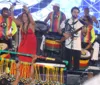 Alinne Rosa, Daniela Mercury e Jacaré marcam presença no Olodum; FOTOS