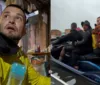 MC Gui é salvo por bombeiros após barco afundar no Rio Grande do Sul