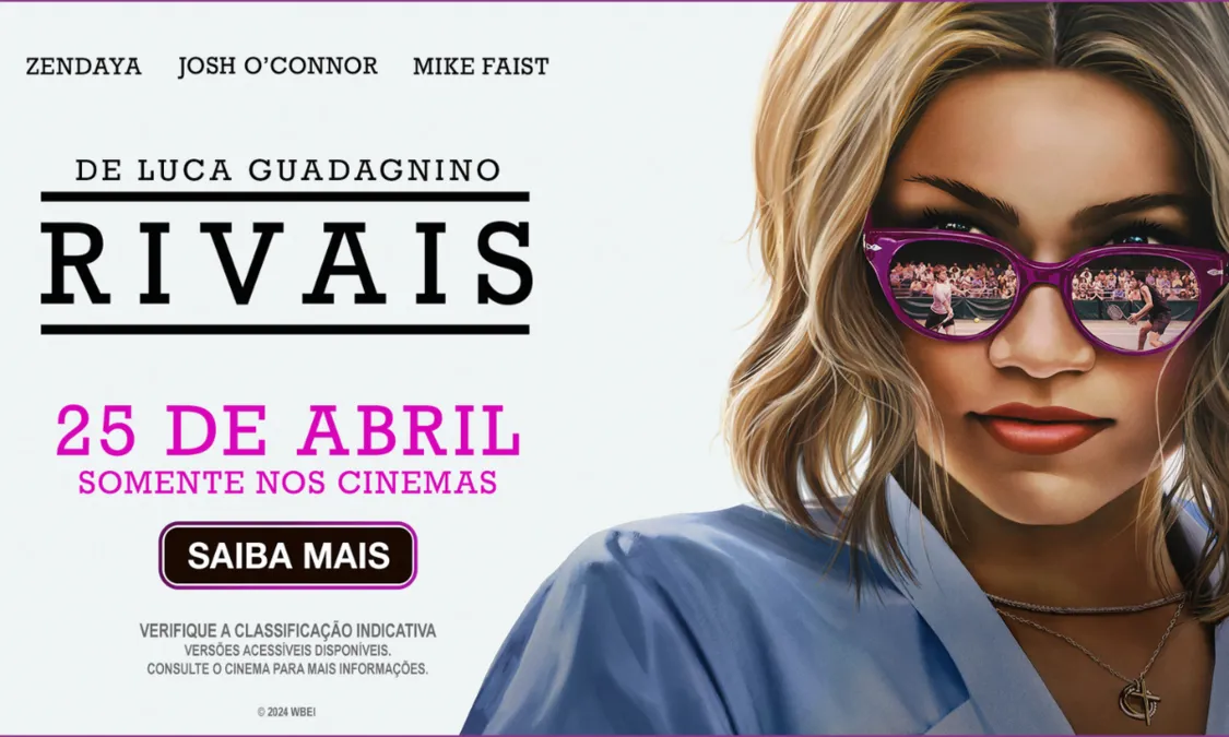 Filme 'Rivais' estreia nos cinemas brasileiros; confira trailer