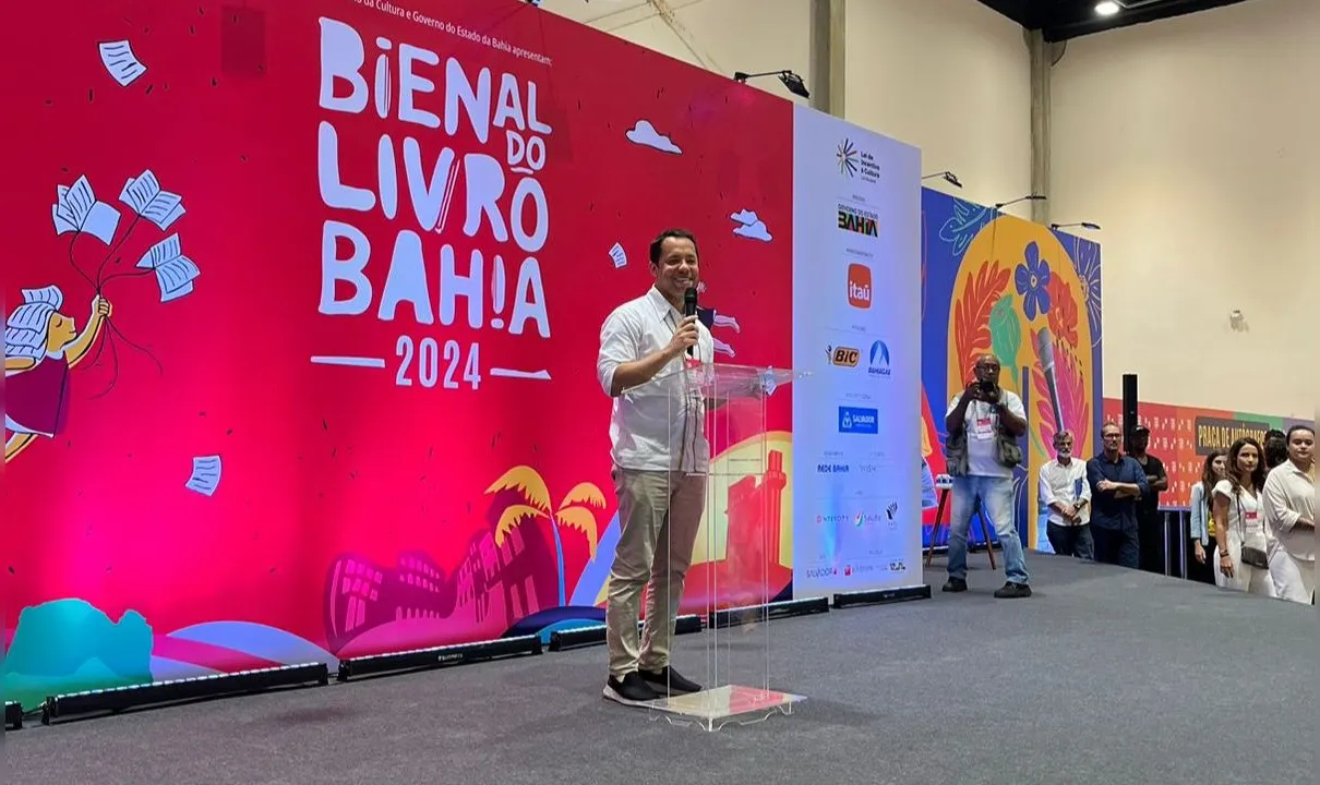 Centro de Convenções Salvador se prepara para receber mais de 170 artistas na Bienal do Livro Bahia 2024