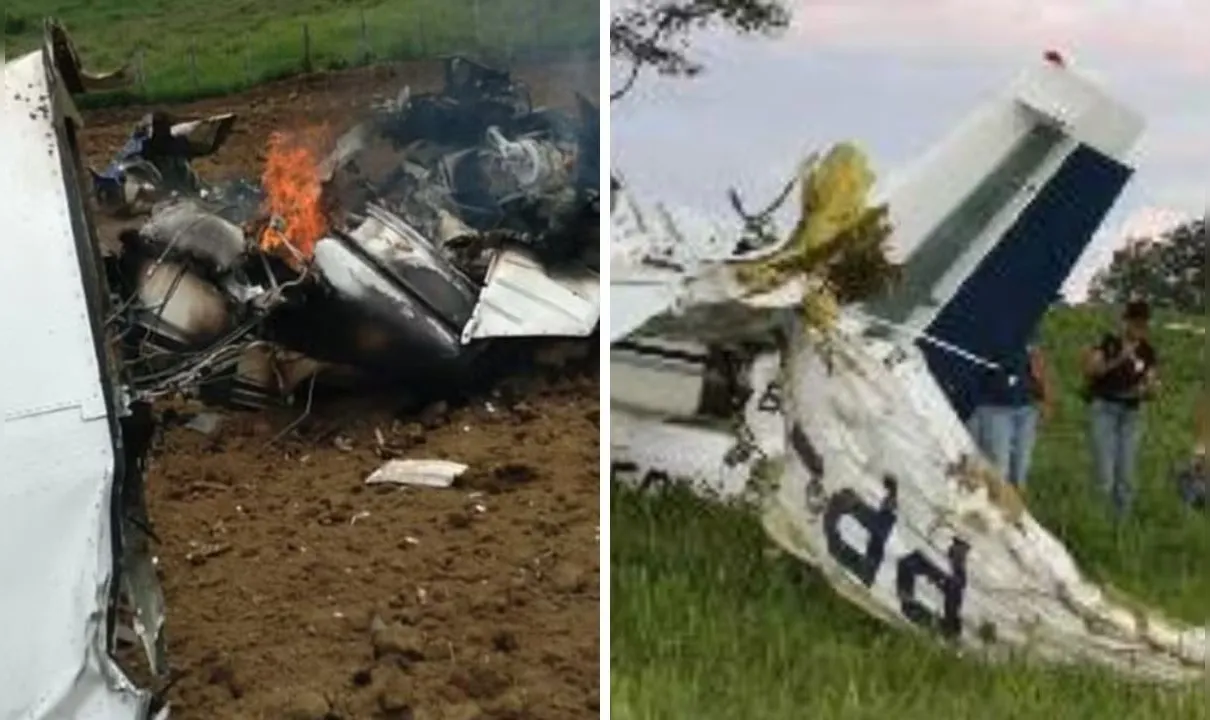 Há exatos 17 anos, outro avião caía na região de Sebastião do Passé