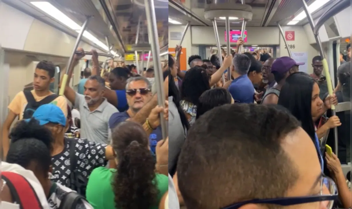 Metrô de Salvador apresenta lentidão na linha 2 após furto de cabos