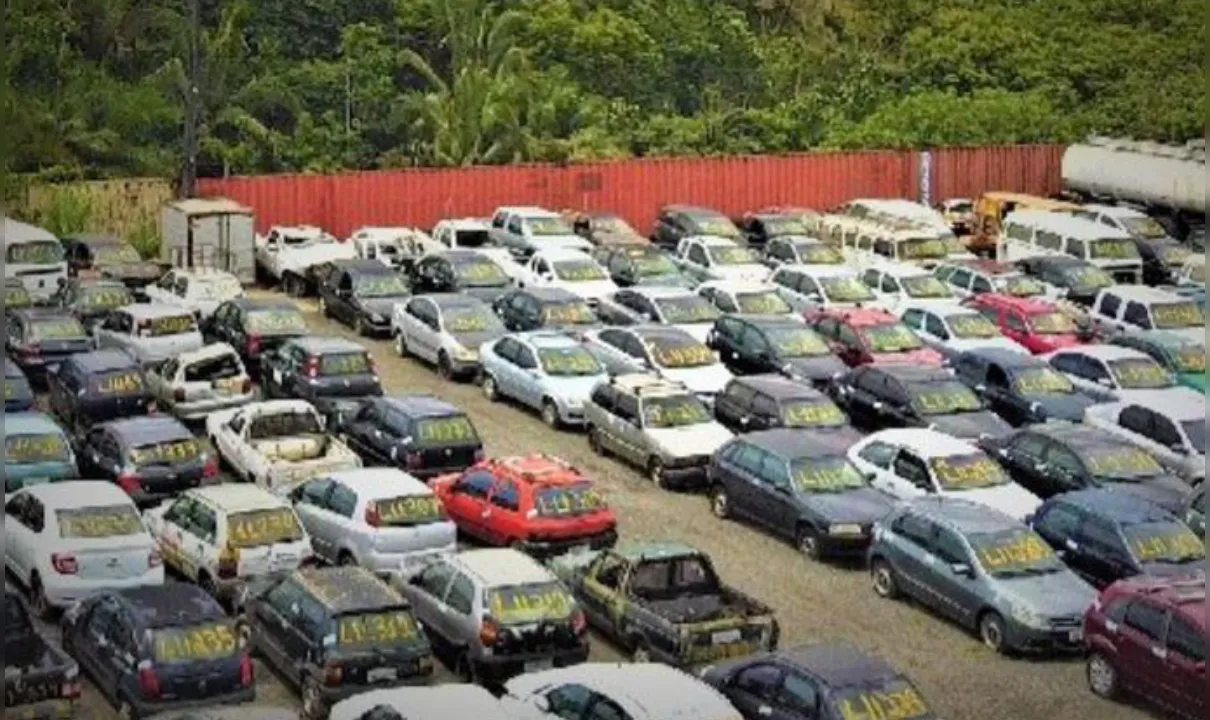 PRF promove leilão online de 350 veículos na Bahia