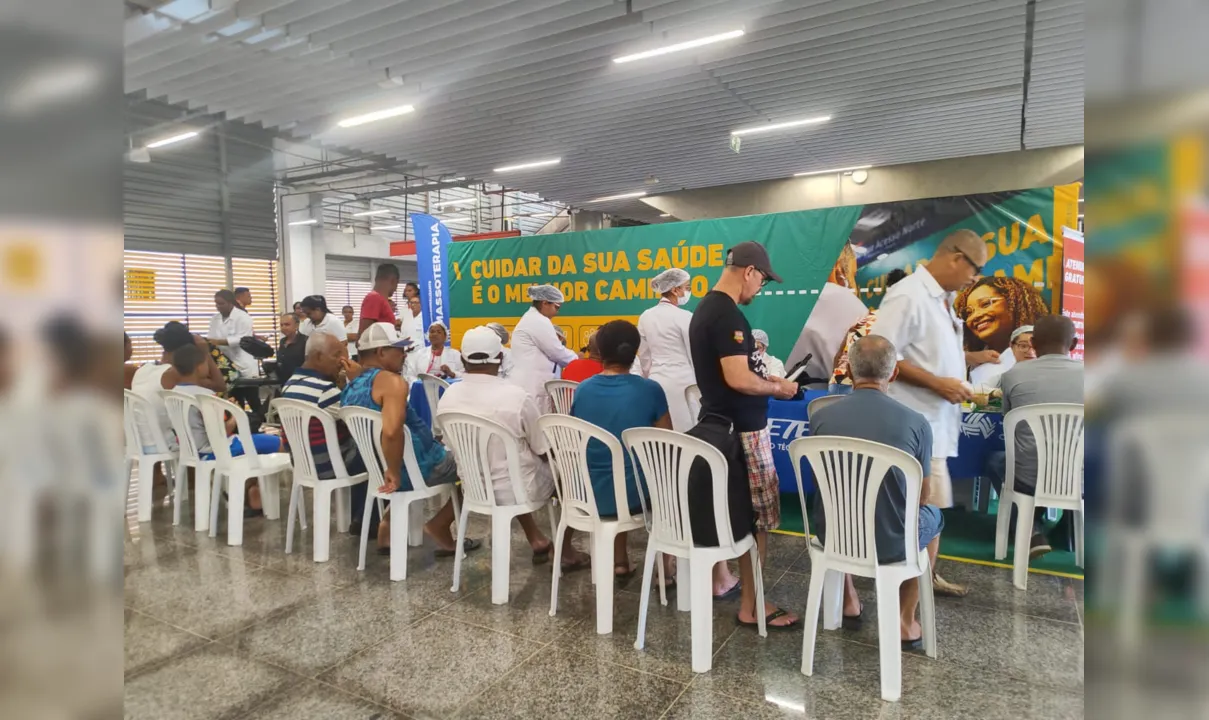 Serviços de saúde gratuitos são oferecidos na Estação Pirajá de Metrô