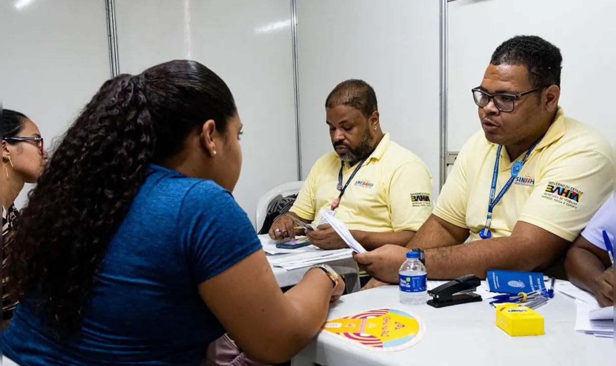 SineBahia abre 282 vagas de emprego na Bahia nesta segunda-feira (18)