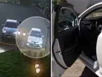 Casal confunde carro e segue viagem em veículo errado; veja o vídeo