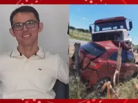 Professor morre e carro fica destruído após batida com caminhão na BA