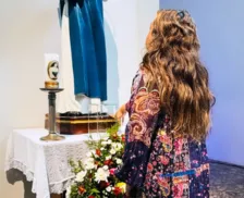 Em Salvador, Preta Gil 'recarrega energia' em Santuário de Santa Dulce