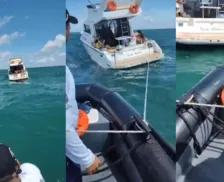 Embarcação quebra e 8 pessoas são resgatadas pela Marinha em Salvador