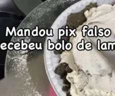 Confeiteira baiana recebe pix falso e engana golpista com bolo de lama