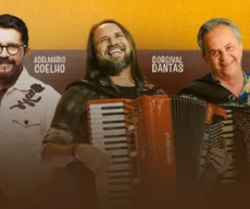 Dorgival, Flávio e Adelmario lançam a turnê 'Triângulo do Forró'