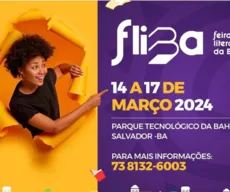Feira Literária da Bahia acontece de 14 a 17 de março em Salvador