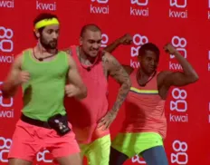 Depois de briga intensa, Davi, Matteus e MC Bin Laden dançam juntos