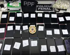 Polícia Penal da Bahia apreende 31 celulares e drogas em penitenciária