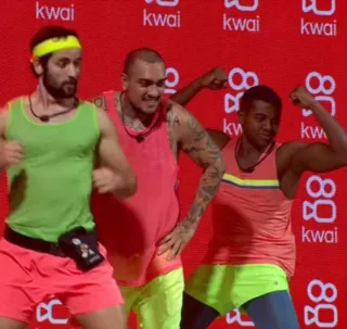 Depois de briga intensa, Davi, Matteus e MC Bin Laden dançam juntos