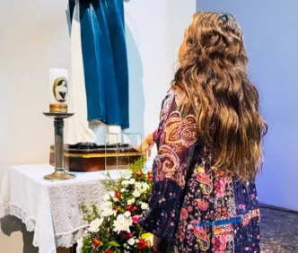 Em Salvador, Preta Gil 'recarrega energia' em Santuário de Santa Dulce