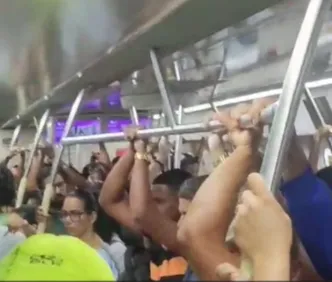 Linha 2 do Metrô de Salvador apresenta lentidão após furto de cabos