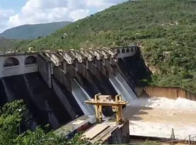 Chuva na Bahia: Chesf aumenta vazão no Reservatório da Pedra