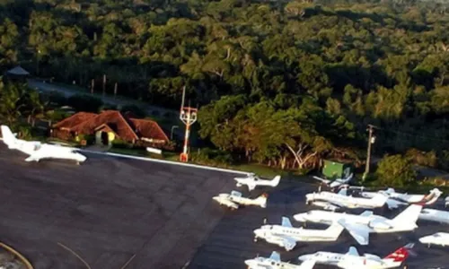  Aeroporto de Trancoso apresenta 'congestionamento' de jatinhos 