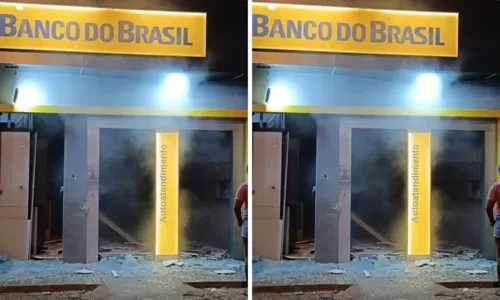 
				
					Agência bancária é explodida e sede do pelotão da PM atacada na Bahia
				
				