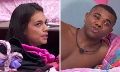  				 					Alane se exalta e Davi reclama: 'Ninguém fala assim com você' 				 				