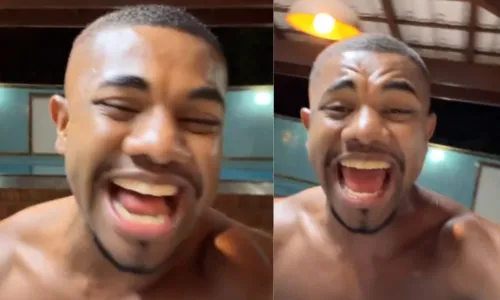  				 					Após encontro com influenciadora, Davi canta arrocha: 'Louco de amor' 				 				