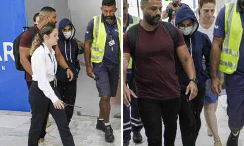 
				
					Após expulsão, Wanessa Camargo embarca no aeroporto do Rio de Janeiro
				
				