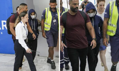 
				
					Após expulsão, Wanessa Camargo embarca no aeroporto do Rio de Janeiro
				
				