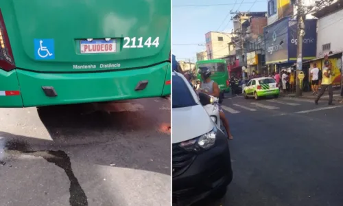 
				
					Batida entre ônibus, carro e moto deixa dois feridos em São Marcos
				
				