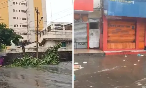 
				
					Chuva forte atinge Salvador e causa pontos de alagamento pela cidade
				
				