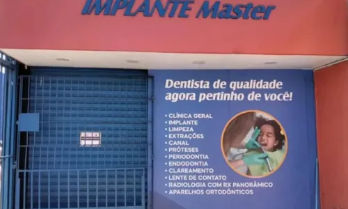 
				
					Clínica é interditada em Salvador por exercício ilegal da Odontologia
				
				